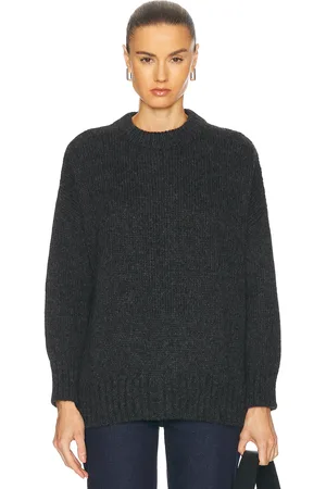 Jenni Kayne Alpaca Cocoon Crewneck Sweater in