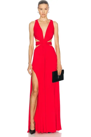 SID NEIGUM 4 Way V Neck Knot Dress in