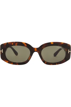 Tom Ford Cielle Sunglasses in Dark Green