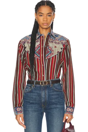 PIERRE-LOUIS MASCIA Longsleeve Shirt in Red