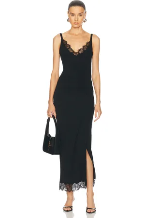 Simkhai Yulia Draped Midi Dress in