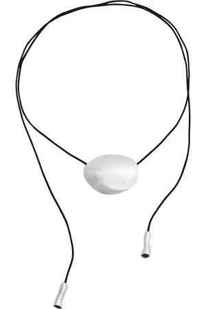 Louis Abel Ovu Cord Necklace in Metallic