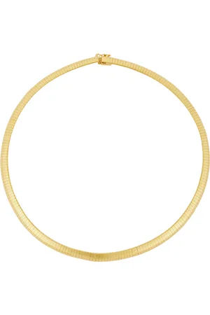 LOREN STEWART Sorriso Collar Necklace in Metallic Gold