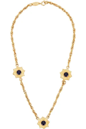 CHANEL 1984 Coco Mark Necklace in Metallic