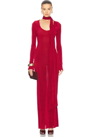 SER.O.YA Rashelle Maxi Dress in Red