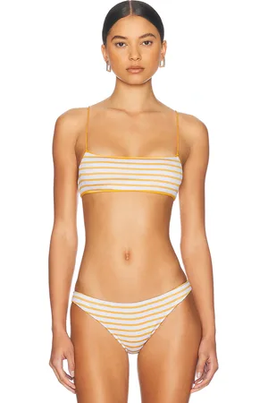 Tropic of C The C Bralette Bikini Top in Yellow