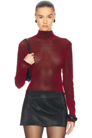 Ludovic De Saint Sernin Mock Neck Top in