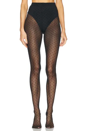 WARDROBE.NYC Polka Dot Tights in