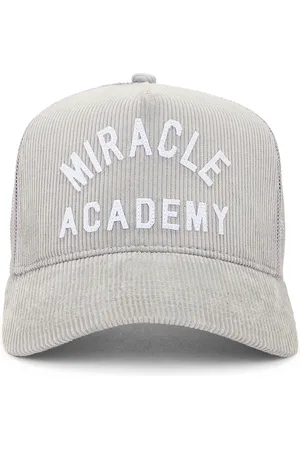 Nahmias Miracle Academy Corduroy Trucker Hat in Light