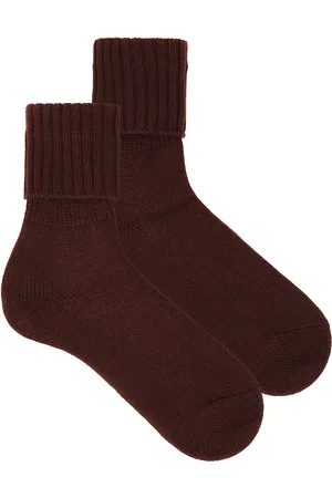 Falke Striggings Rib Sock in Brown