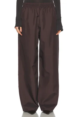WARDROBE.NYC Utility Track Pant in Chocolate