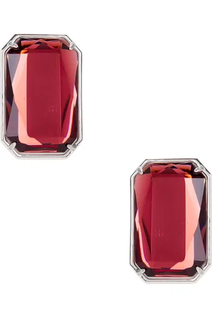 Retrofete Kelsey Gemstone Earring in Red