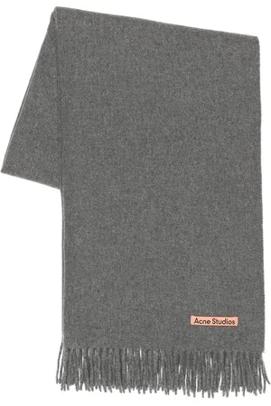 Acne Studios Solid Scarf in Grey