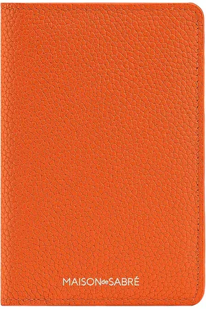 Maison De Sabre The Passport Holder in Orange