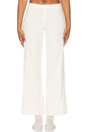 Leset Pointelle Boxer Pant in Petal in Blush