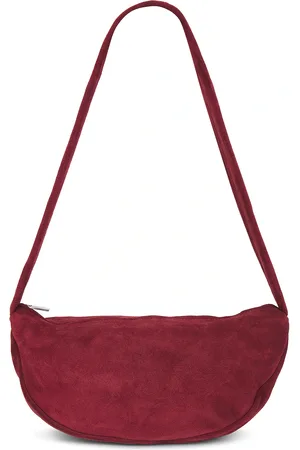St Agni Soft Crescent Bag in Red