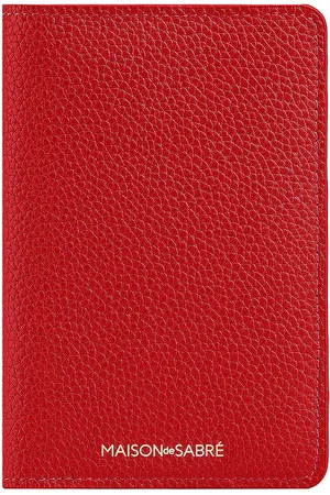 Maison De Sabre The Passport Holder in Red