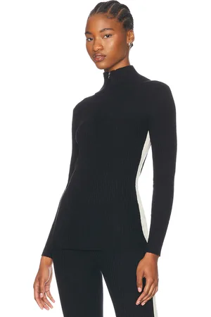 Varley Demi Half Zip Knit Top in