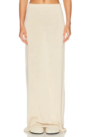 Helsa Palmer Knit Skirt in Neutral