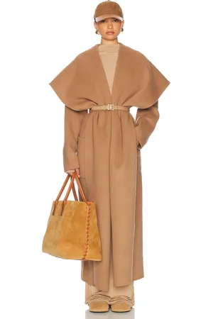Helsa The Throw Coat in Tan