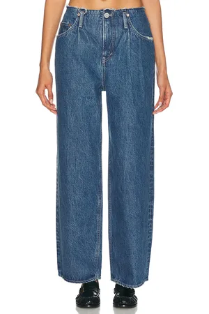 Moussy Macclenny Wide Leg in Denim-Medium