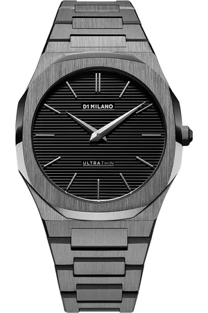 D1 MILANO Ultra Thin Bracelet 40mm Watch in Charcoal