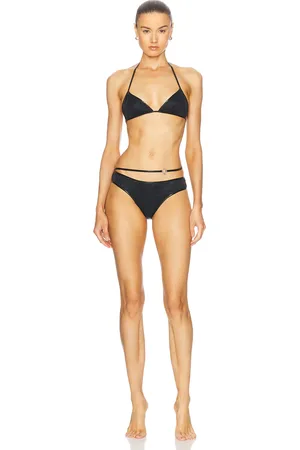 Oseree Lumiere Belt Two Piece Bikini Set in