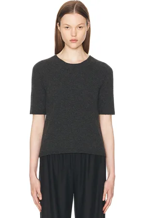 The Row Ipar Top in Charcoal
