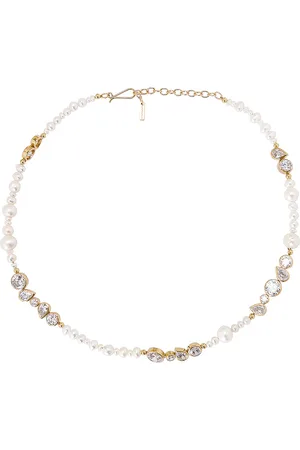 COMPLETEDWORKS CZ Stone Necklace in Metallic
