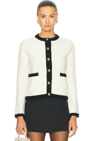 Simkhai Klaire Cardigan in Ivory