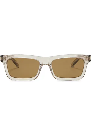 Saint Laurent Betty Sunglasses in Beige