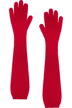The Row Ivot Gloves in Red