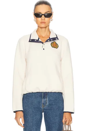 Sporty & Rich NY Crest Polar Sweatshirt in