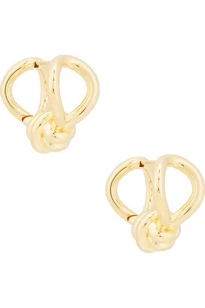 Bottega Veneta Hoop Earrings in Metallic