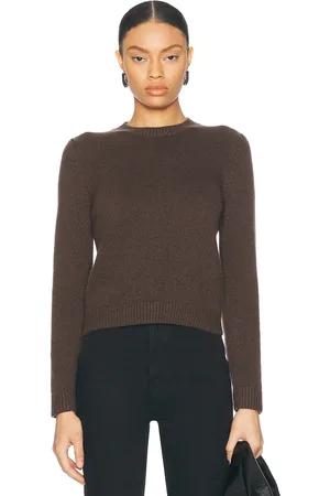 Khaite Leta Cashmere Sweater in Brown
