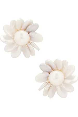 Eliou Maisie Earrings in Ivory