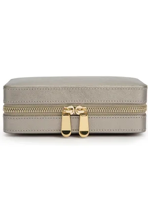 Wolf Palermo Zip Case in Taupe
