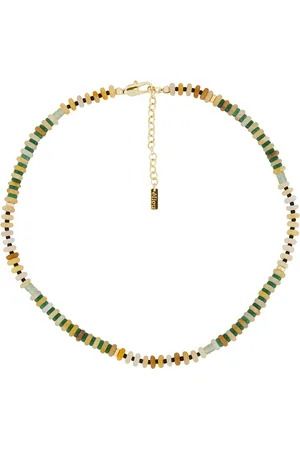 Eliou Kai Necklace in Green,Nude