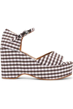 Staud Stella Platform Sandal in Brown
