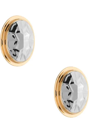 DEMARSON Jelena Earrings in Metallic Gold