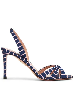 Aquazzura Tati 85 Sandal in Blue