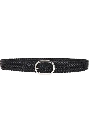 Tom Ford Woven Leather Oval Buckle Belt 30 Mm in