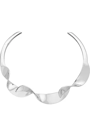 DEMARSON Livy Collar Necklace in Metallic