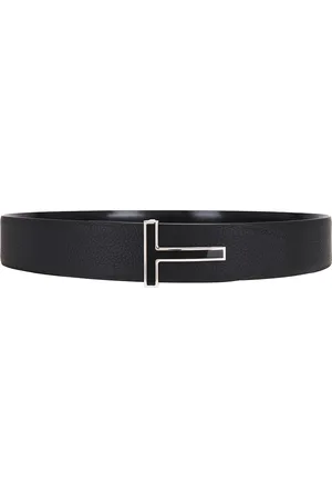 Tom Ford Shiny Smooth Calf Reversible T Belt 40 Mm in