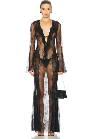 Bananhot Nori Maxi Dress in Black