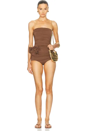 MAGDA BUTRYM Strapless One Piece Swimsuit in