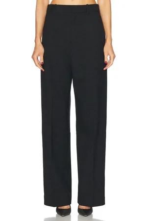 EAVES Kira Melange Suiting Pants in Grey
