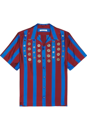WALES BONNER Breeze Bowling Shirt in Multi