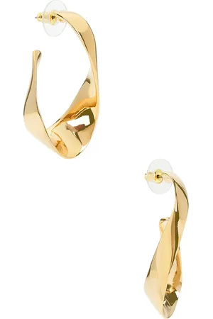 Isabel Marant Hoop Earrings in Metallic Gold