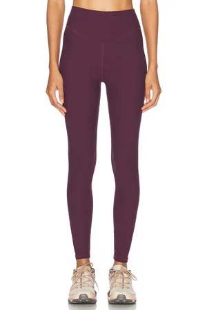 The Upside Peached 25 inch High Midi Legging in Purple